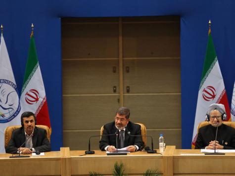 سخنرانی محمد مرسی در کنفرانس سران غیر متعهدها در تهران - منبع: الجزیره